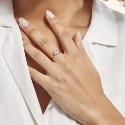 Histoire d'Or Bague Nolan Or Jaune Diamant Online