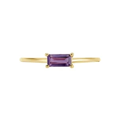 Histoire d'Or Bague Nottingham Or Jaune Améthyste or jaune améthyste violet Clearance