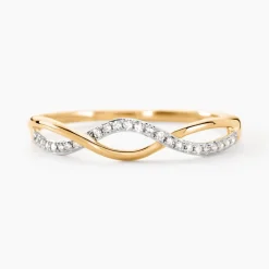 Histoire d'Or Bague Nucia Or Jaune Diamant Sale