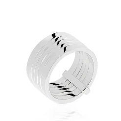Histoire d'Or Bague Nyla Argent Blanc New