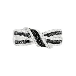 Histoire d'Or Bague Oaxaca Or Blanc Diamant Discount