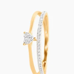 Histoire d'Or Bague Obadiah Or Jaune Diamant Online