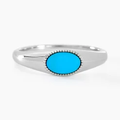Histoire d'Or Bague Ocean Argent Blanc Turquoise argent blanc turquoise bleu Outlet