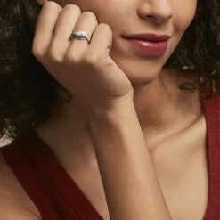 Histoire d'Or Bague Oia Or Blanc Diamant Discount