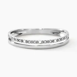 Histoire d'Or Bague Olena or blanc diamant Online