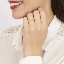 Histoire d'Or Bague Olena or jaune diamant Outlet