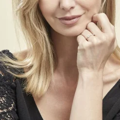 Histoire d'Or Bague Olly Or Blanc Oxyde De Zirconium