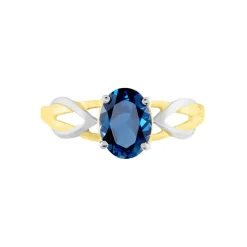 Histoire d'Or Bague Or Bicolore Bonnie Topaze or bicolore topaze london blue Best