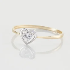 Histoire d'Or Bague Or Bicolore Goulvena Oxyde De Zirconium Best