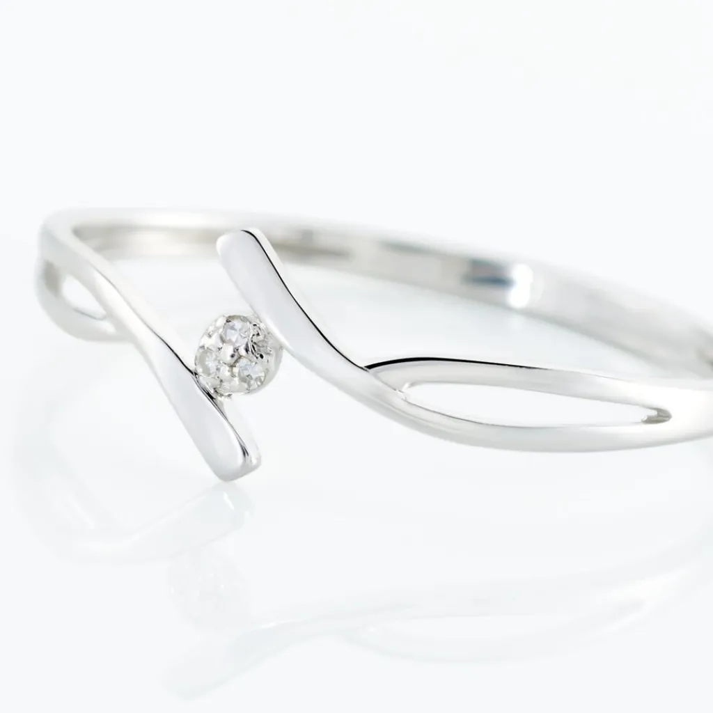 Histoire d'Or Bague Or Blanc Aatto Diamants Sale