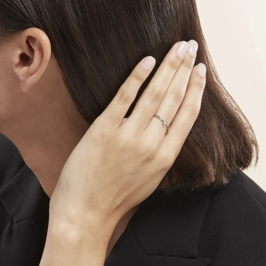 Histoire d'Or Bague Or Blanc Aatto Diamants Sale