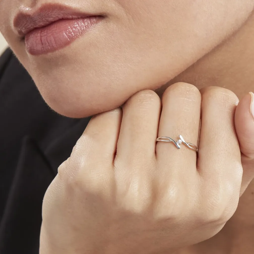 Histoire d'Or Bague Or Blanc Aatto Diamants Sale