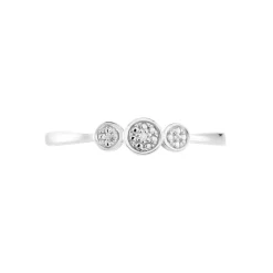 Histoire d'Or Bague Or Blanc Abital Diamants Sale