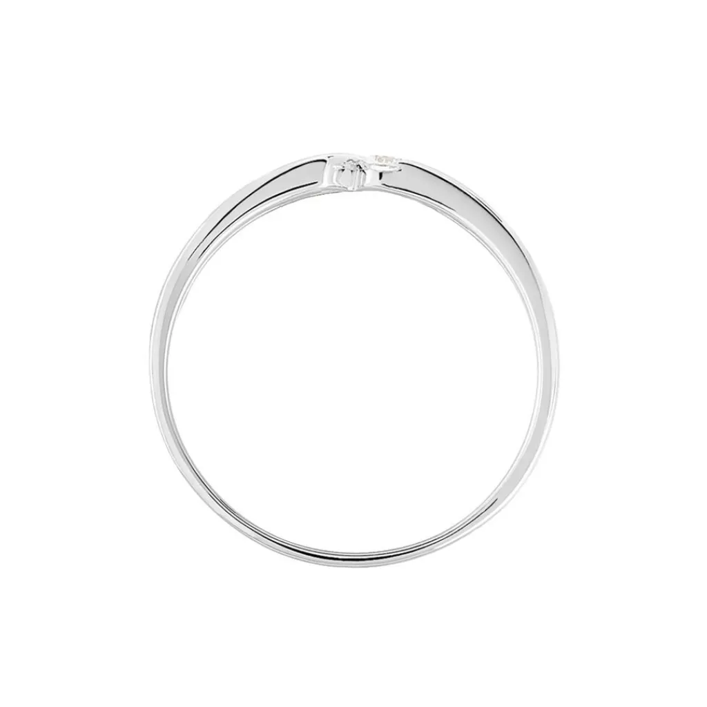 Histoire d'Or Bague Or Blanc Anilie Diamant Hot