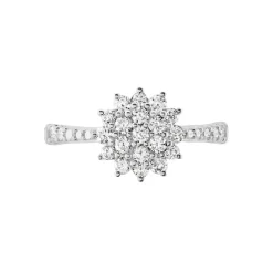Histoire d'Or Bague Or Blanc  Chouchana Diamant Synthetique Outlet