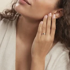 Histoire d'Or Bague Or Blanc Diamant Clearance