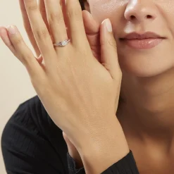 Histoire d'Or Bague Or Blanc Katherina Diamants or blanc diamant Best