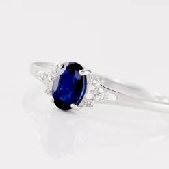 Histoire d'Or Bague Or Blanc Marie Saphir Diamants or blanc saphir Discount