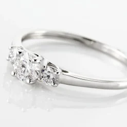 Histoire d'Or Bague Or Blanc Neely Diamants Synthétiques Clearance