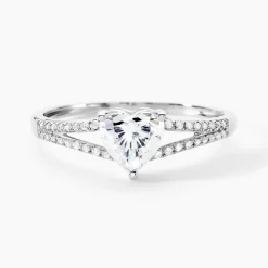 Histoire d'Or Bague Or Blanc Zandra Oxyde De Zirconium Sale