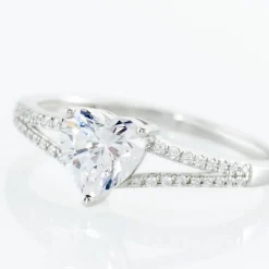 Histoire d'Or Bague Or Blanc Zandra Oxyde De Zirconium Sale