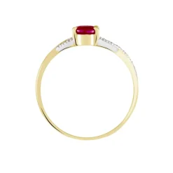 Histoire d'Or Bague Or Jaune Candice Rubis or jaune rubis Outlet