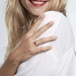 Histoire d'Or Bague Or Jaune Candice Rubis or jaune rubis Outlet