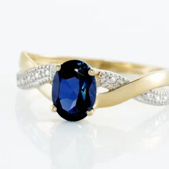 Histoire d'Or Bague Or Jaune Candice Topaze or jaune topaze bleu london Outlet