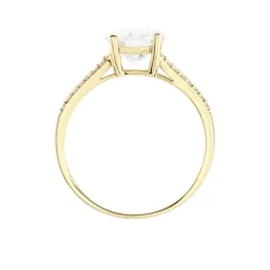 Histoire d'Or Bague Or Jaune Carolina Oxyde De Zirconium or jaune oxyde Outlet