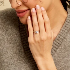 Histoire d'Or Bague Or Jaune Carolina Oxyde De Zirconium or jaune oxyde Outlet