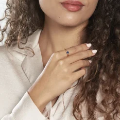 Histoire d'Or Bague Or Jaune Ebrard Saphir Diamants Clearance