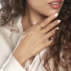 Histoire d'Or Bague Or Jaune Ebrard Saphir Diamants Clearance