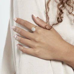 Histoire d'Or Bague Or Jaune Emilius  Oxyde De Zirconium Discount