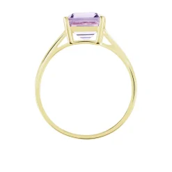 Histoire d'Or Bague Or Jaune Faraj Amethyste or jaune améthyste rose