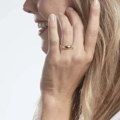 Histoire d'Or Bague Or Jaune Gysophilia Hot