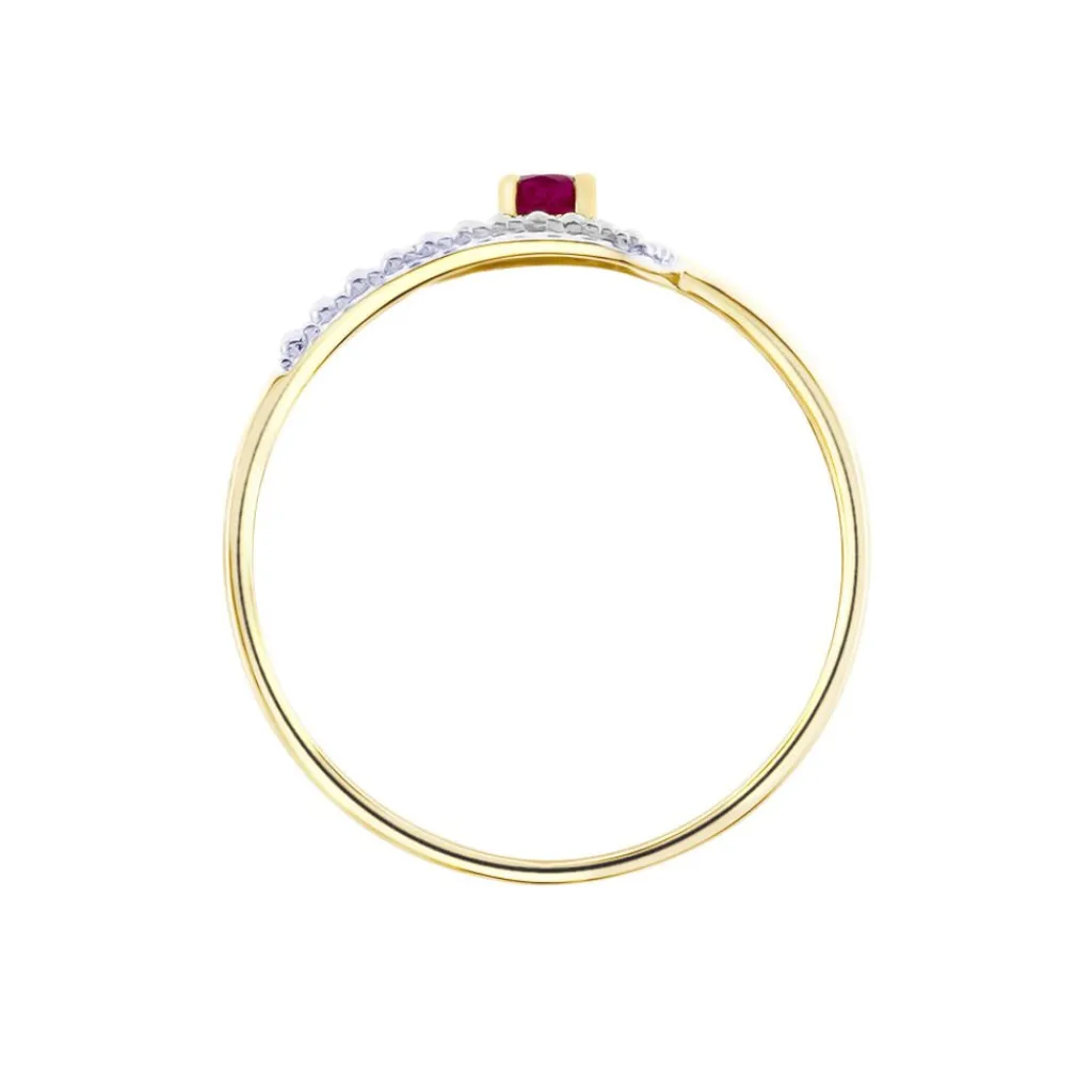 Histoire d'Or Bague Or Jaune Karmele Rubis or jaune rubis