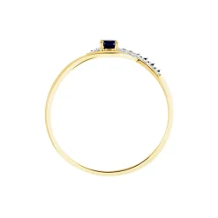 Histoire d'Or Bague Or Jaune Karmele Saphir or jaune saphir Discount