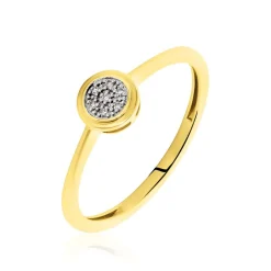 Histoire d'Or Bague Or Jaune Kaylynn Diamants Clearance