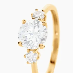Histoire d'Or Bague Or Jaune Kesari Oxyde De Zirconium Clearance