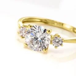 Histoire d'Or Bague Or Jaune Kesari Oxyde De Zirconium Clearance