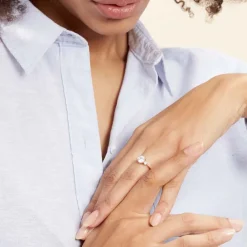 Histoire d'Or Bague Or Jaune Kesari Oxyde De Zirconium Clearance