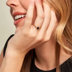 Histoire d'Or Bague Or Jaune Marie Saphir Diamants or jaune saphir Clearance