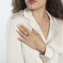 Histoire d'Or Bague Or Jaune Marie-camille Topaze Oxydes De Zirconium or jaune topaze london blue Outlet