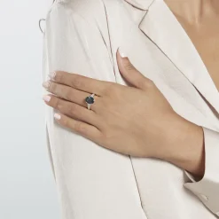 Histoire d'Or Bague Or Jaune Marie-camille Topaze Oxydes De Zirconium or jaune topaze london blue Outlet