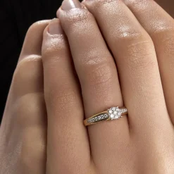 Histoire d'Or Bague Or Jaune Multi Pierres Diamants or jaune diamant Sale