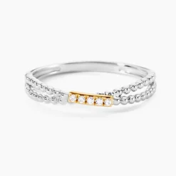 Histoire d'Or Bague Or Jaune Oxyde De Zirconium Outlet