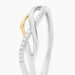 Histoire d'Or Bague Or Jaune Oxyde De Zirconium Clearance