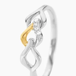 Histoire d'Or Bague Or Jaune Oxyde De Zirconium Sale