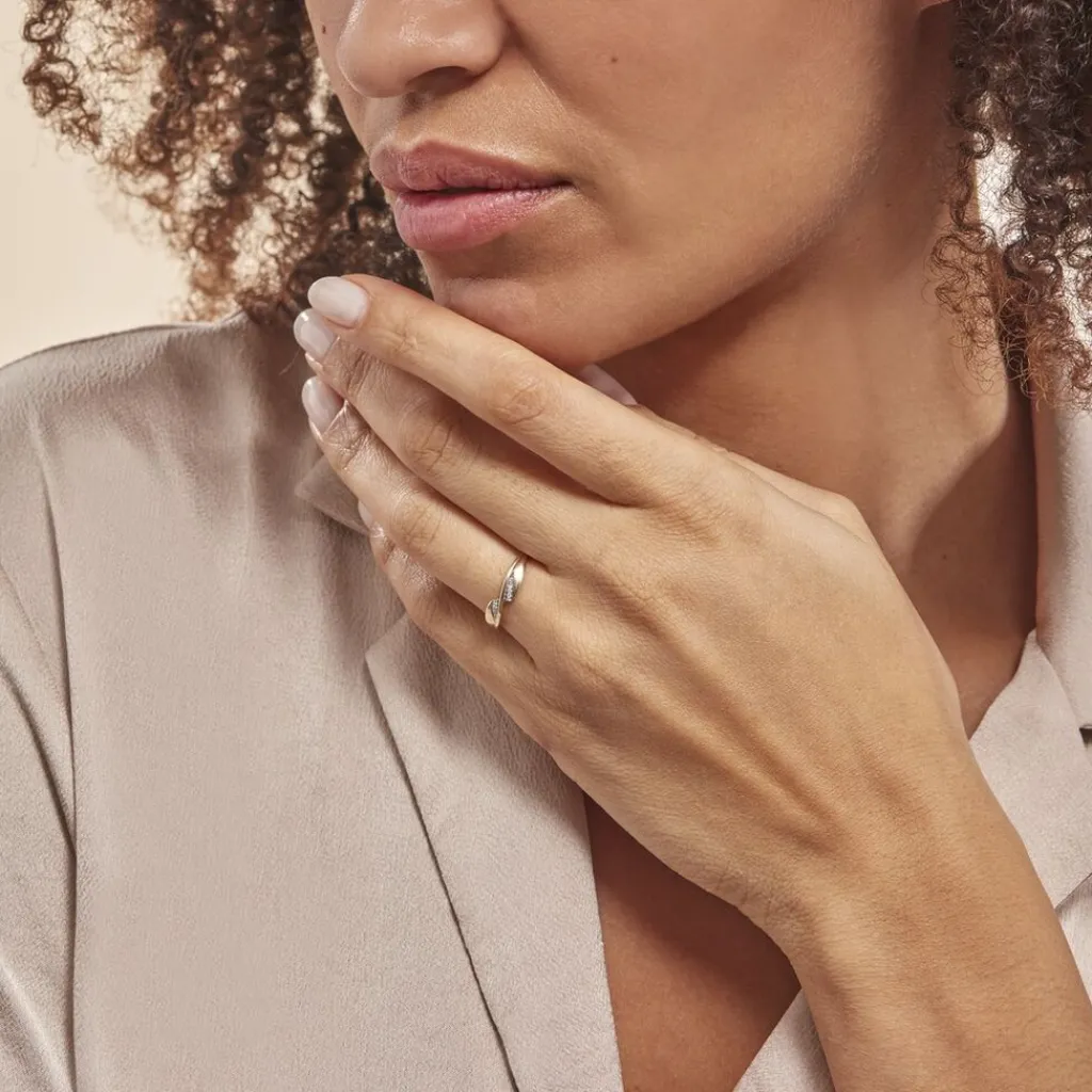 Histoire d'Or Bague Or Jaune Possana Diamants Outlet