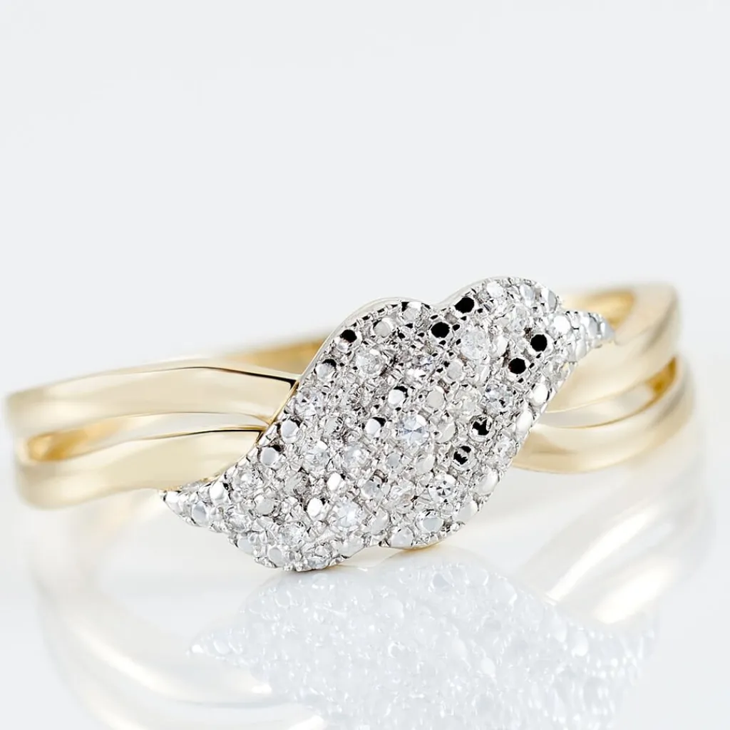 Histoire d'Or Bague Or Jaune Ricoria Diamants Discount